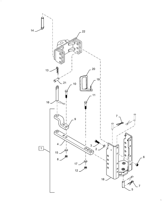 WM75(2) DRAWBAR