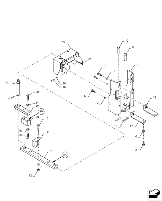 WM60 DRAWBAR