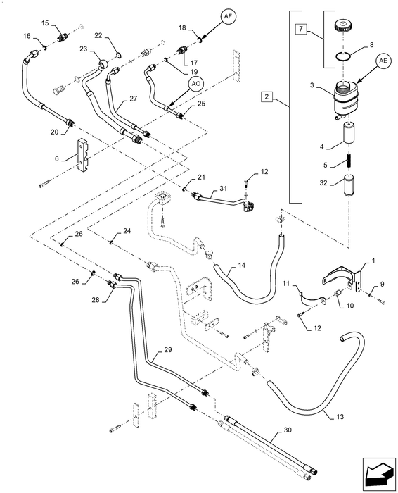 WM70 HOSE