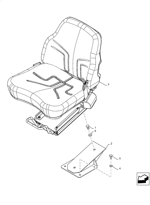 WM60 DRIVER SEAT