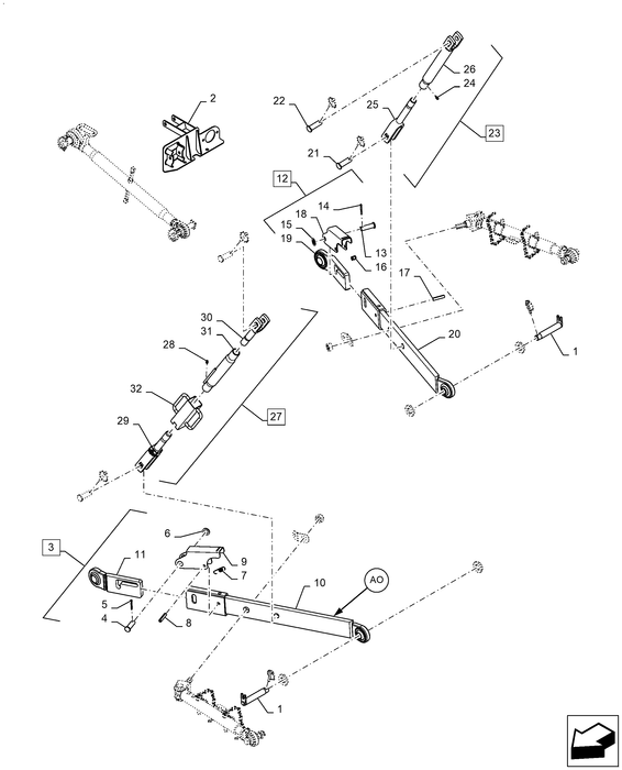 WM60 LOWER LINK