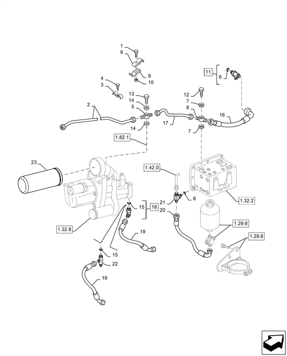 TM120 HYDRAULIC HOSE