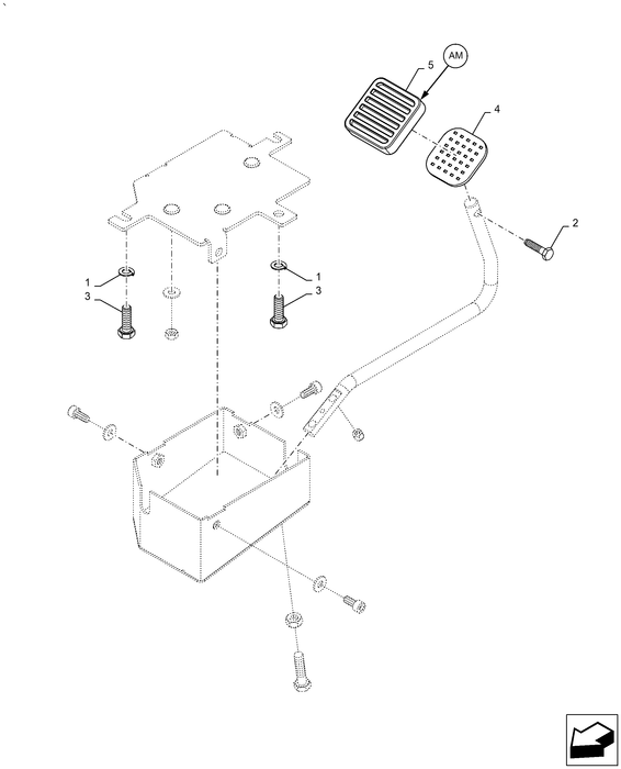 WM70 RUBBER PEDAL PAD