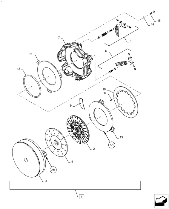 WM60 CLUTCH OVERHAUL KIT