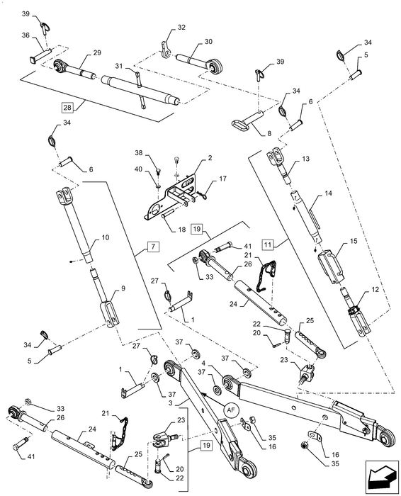 WM70 LINCH PIN