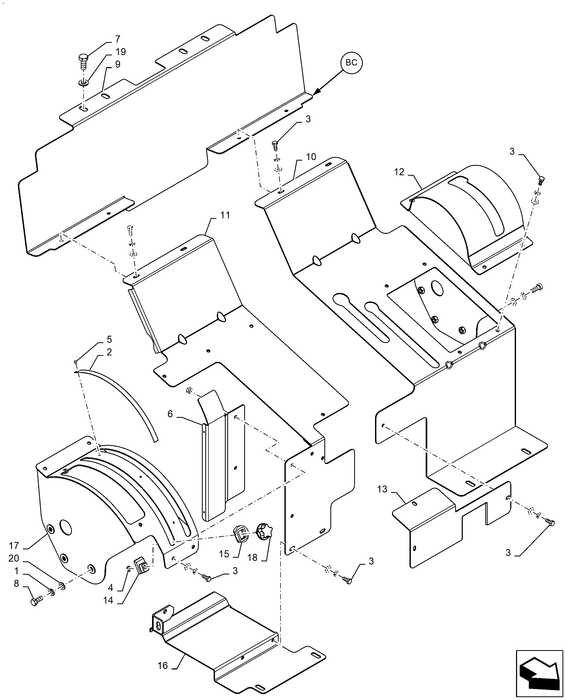 WM60 COVER ASSY