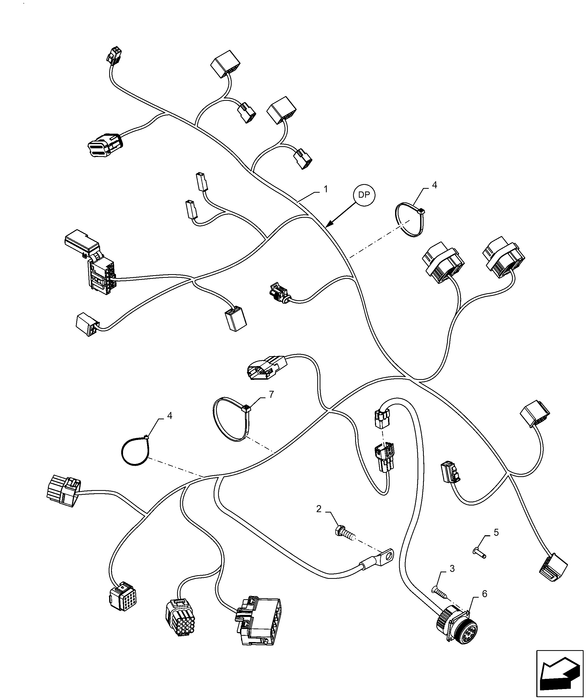 WM60 WIRE HARNESS