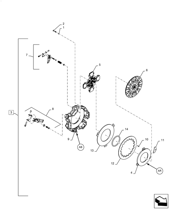 WM70 CLUTCH PLATE