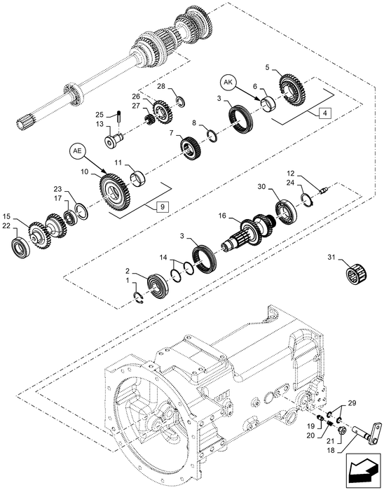 WM60 HYD CONNECTOR