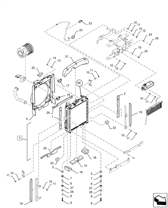 WM70 RADIATOR