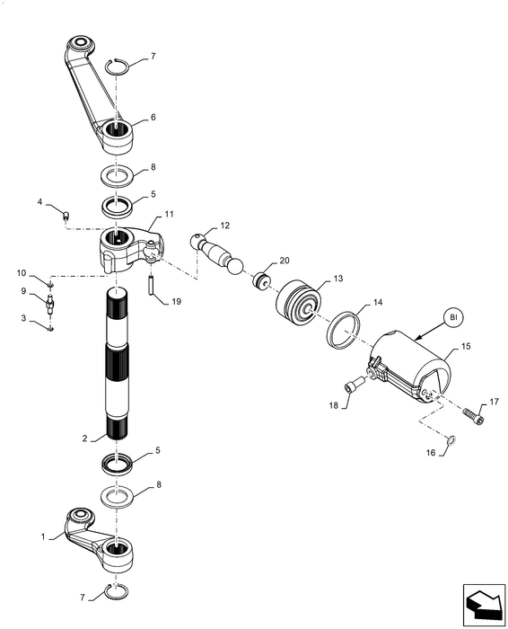 WM70 HYDRAULIC CYLINDER