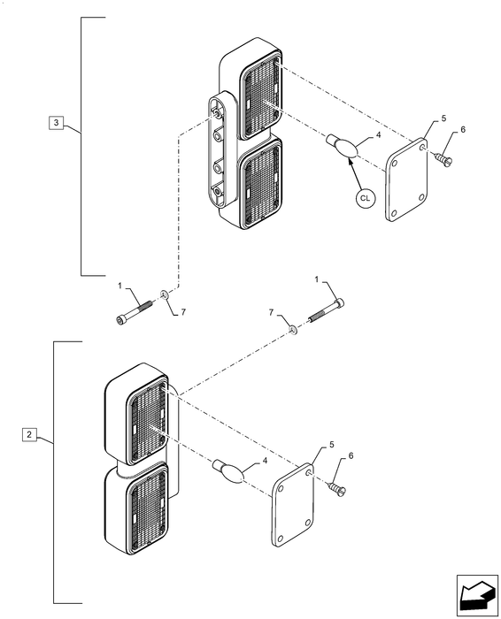 WM70 TURN/SMV LAMP