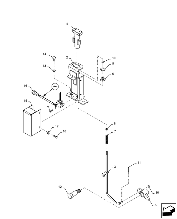 WM60 PARK BRAKE SWITCH