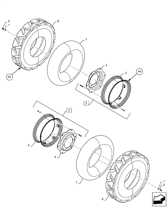 WM70 WHEEL