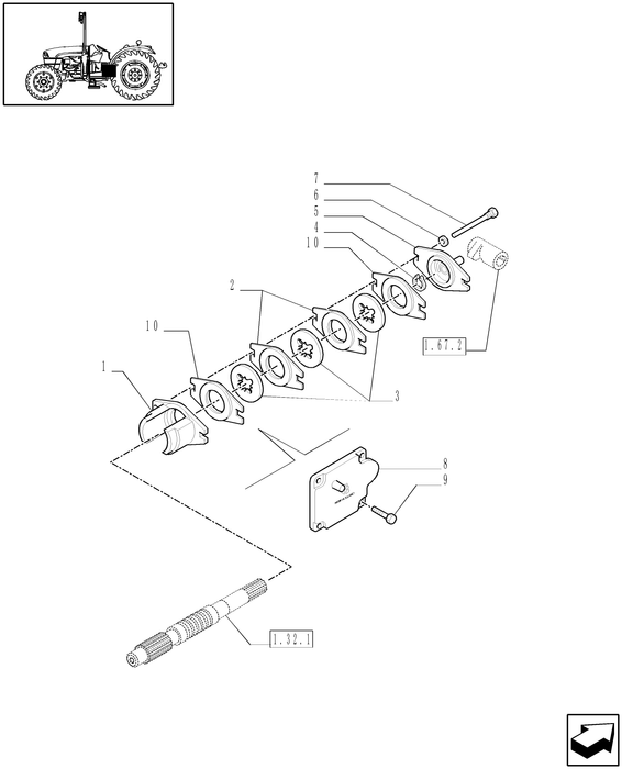 TN75A BRAKE DISC