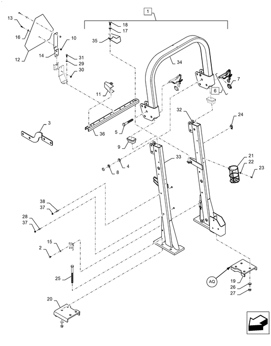 WM70 HOLDER