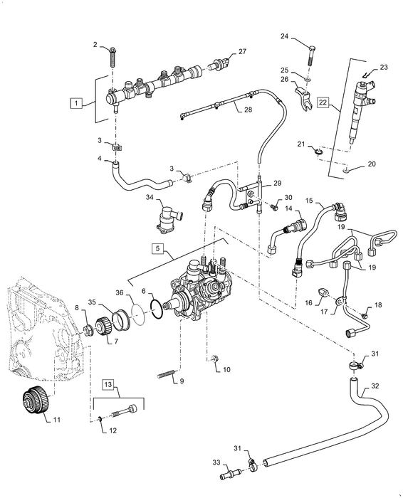 WM60 FUEL SYSTEM INJECTOR