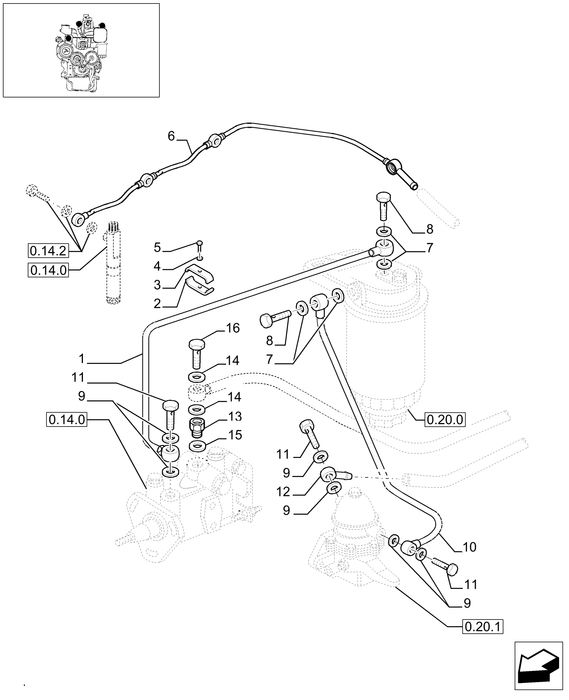 TN75A INJECTION PIPE