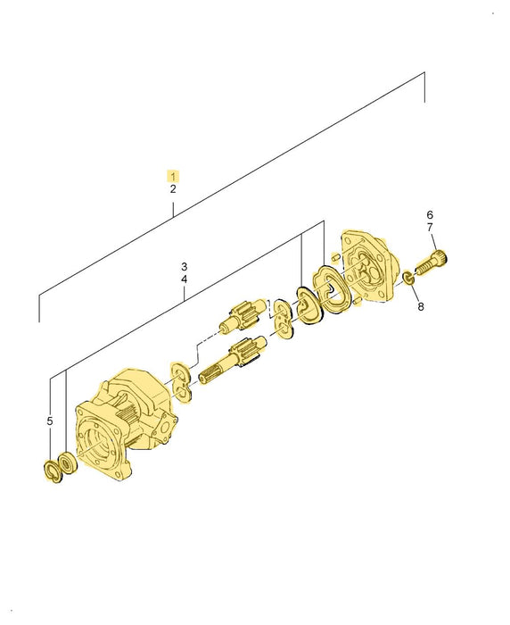 TC29DA HYDRAULIC PUMP