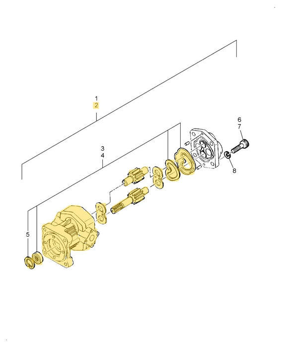 TC29DA HYDRAULIC PUMP