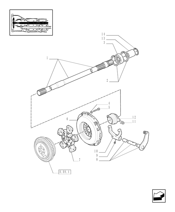 TM120 CLUTCH PLATE