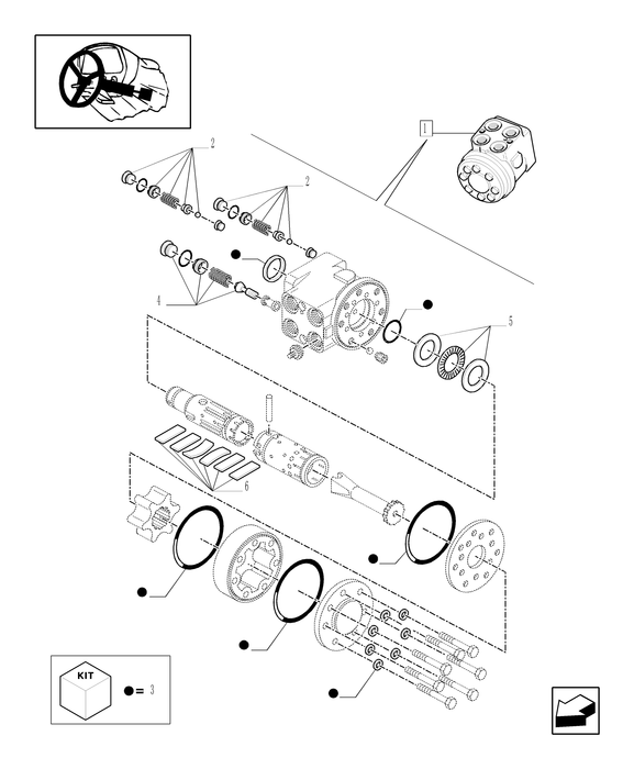 TN95A HYDRAULIC STEERING