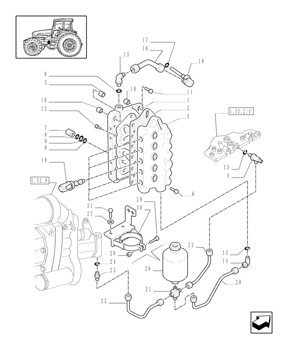 TM120 VALVE BODY