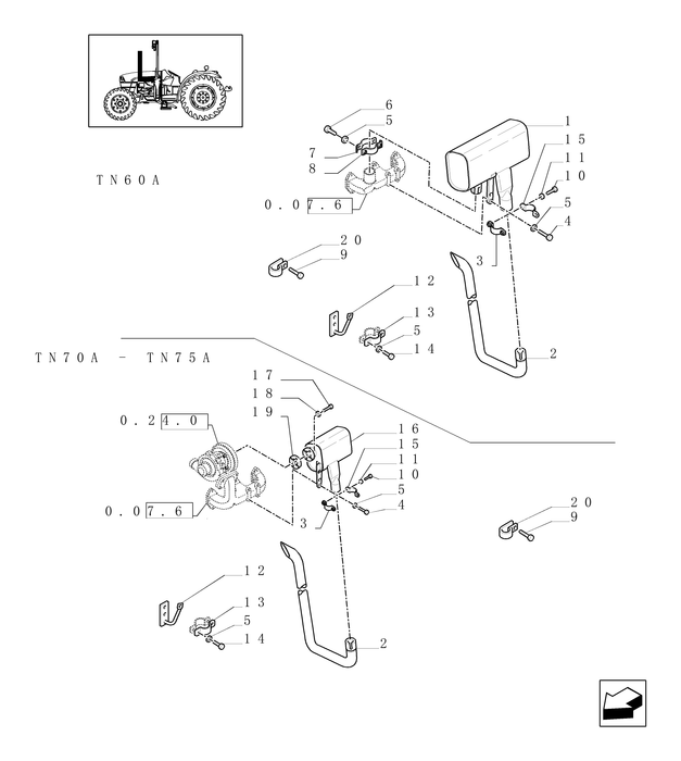 TN75A HOSE CLIP