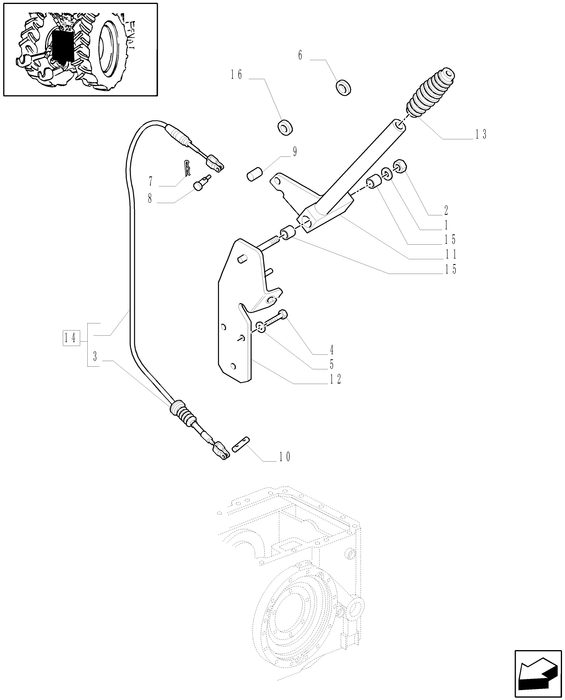 TM120 LEVER