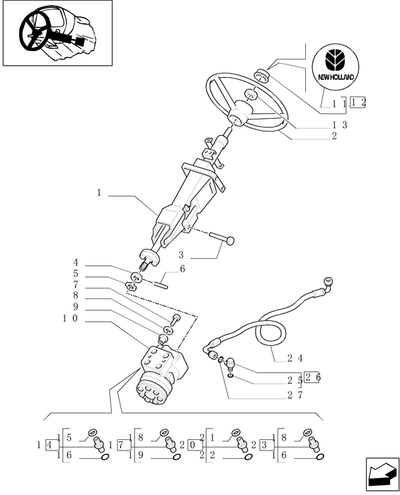 TM120 HYD CONNECTOR