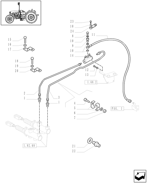 TN75A MASTER CYLINDER