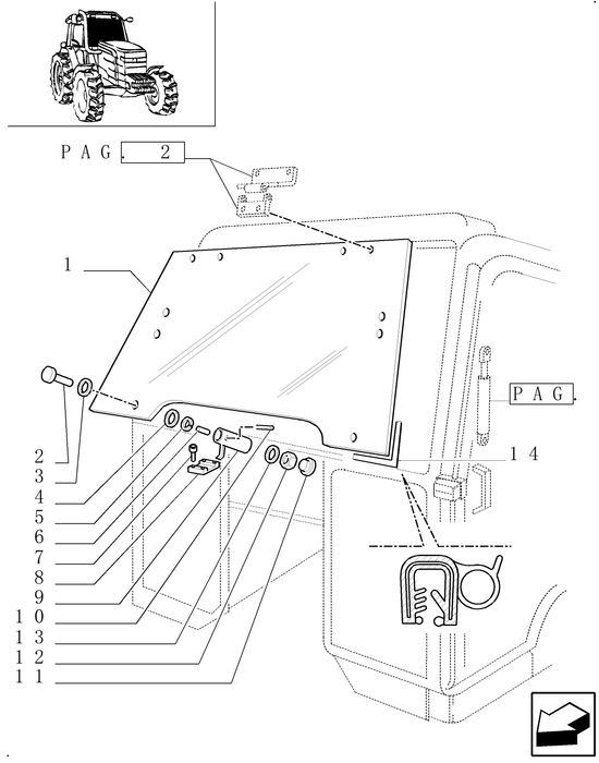 TM120 WEATHERSTRIP