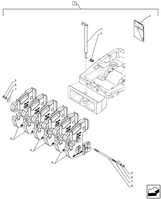 PS75 DIA KIT, TRACTOR