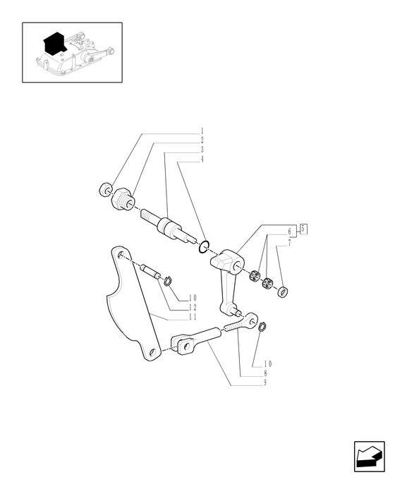 TN75A TIE-ROD