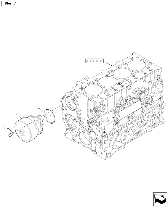 WM75(2) WATER PUMP