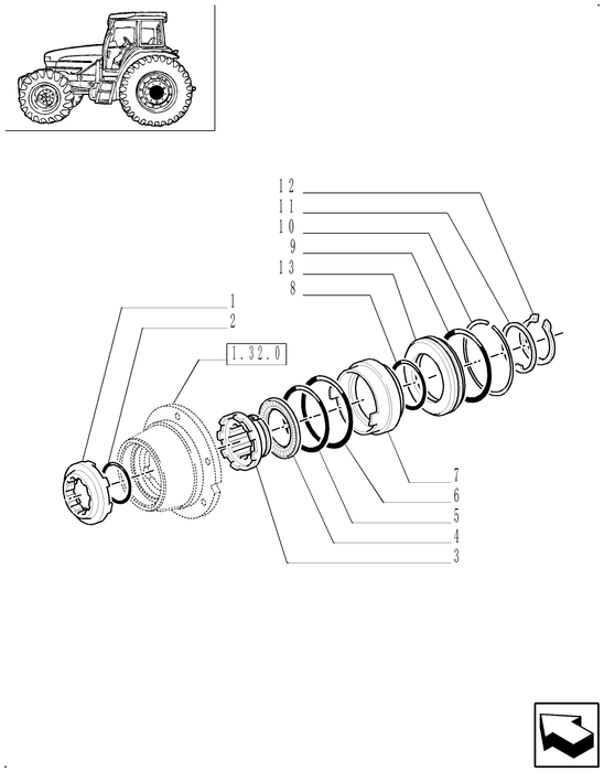 TM120 THRUST BEARING