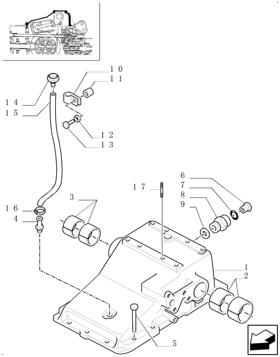 TM120 FUEL HOSE