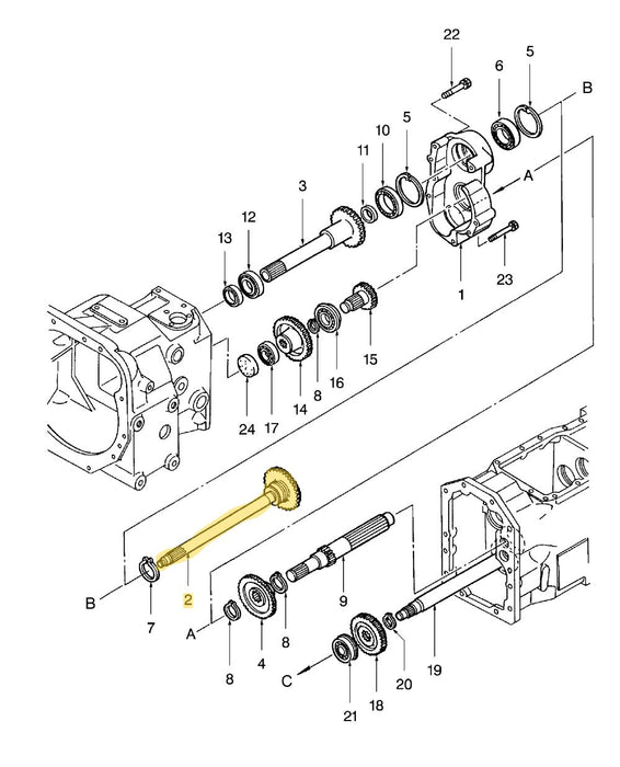 TC29DA DRIVE SHAFT