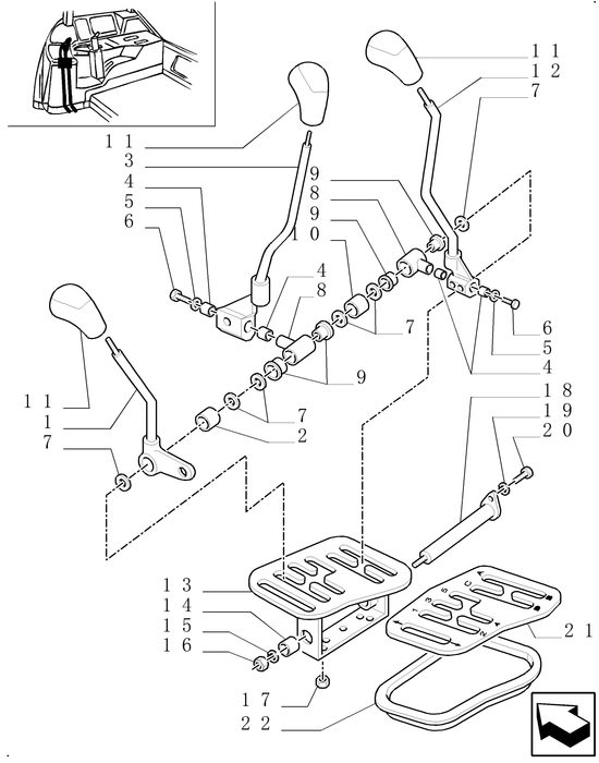 TM120 LEVER