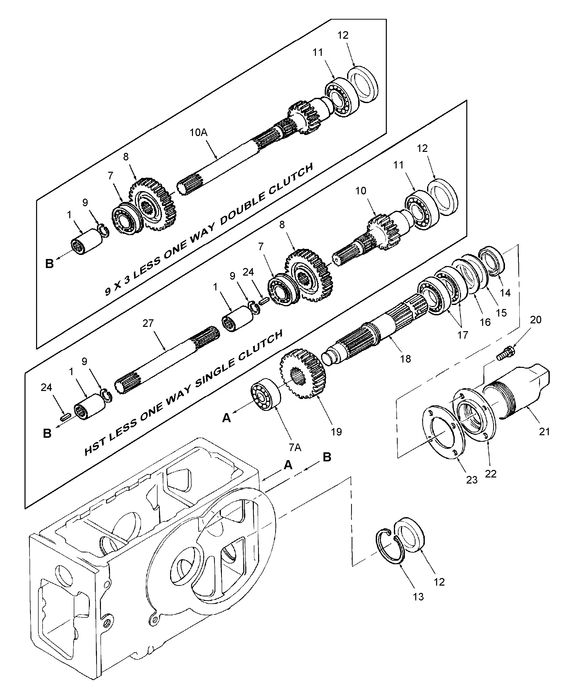 TC29DA COUNTERSHAFT