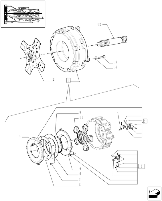 TN95A CORE-CLUTCH PLATE