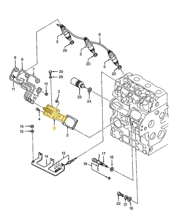 TC29DA REMAN-FUEL INJ PUMP