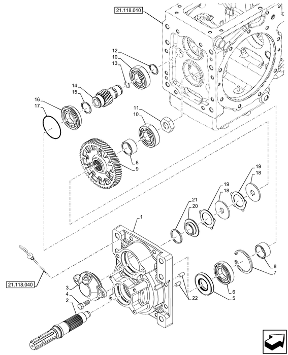 PS75 PTO SHAFT