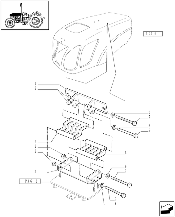 TN75A HINGE