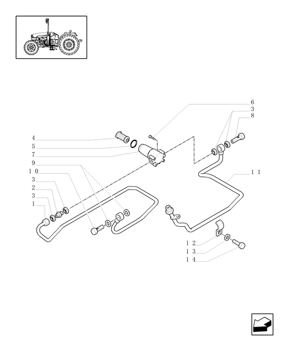 TN70A(2) BANJO BOLT