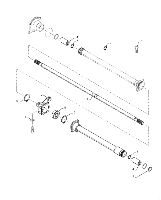 WM75(2) SPLINED COUPLING