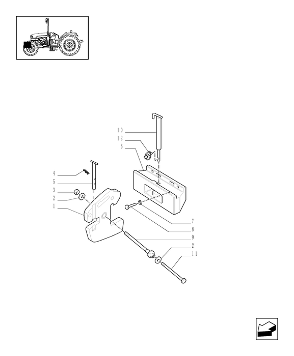 TN85A WEIGHT CARRIER