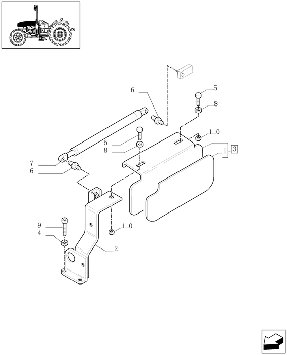 TN70A(2) GAS STRUT