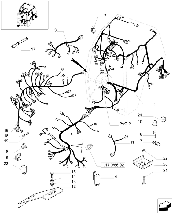 TM120 WIRE HARNESS