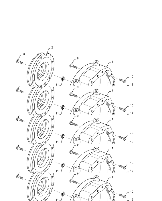 WM75(2) ENGINE FLYWHEEL